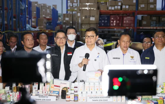 BPOM Sita 287 Item Produk Impor Ilegal di Gudang Kabupaten Tangerang, Nilai Ekonomi Capai Rp25 Miliar