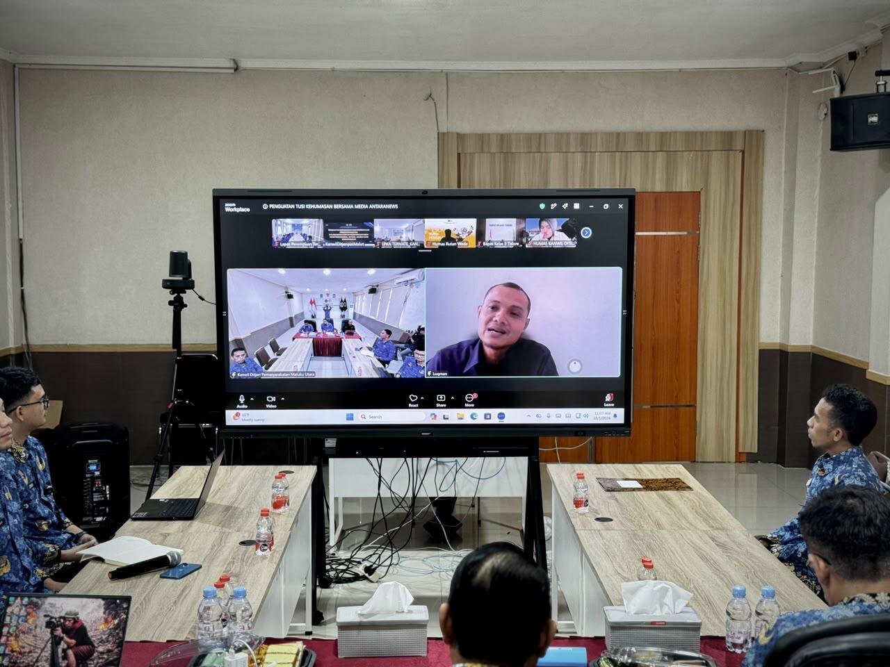 Kanwil Ditjenpas Malut Perkuat Videografis dan Penulisan Rilis 42 Operator Humas, Tekan Berita Negatif