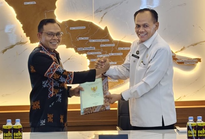 Pemkab Konawe Hibahkan Aset BMD ke Ditjenpas Sultra untuk Fasilitas Asimilasi Warga Binaan