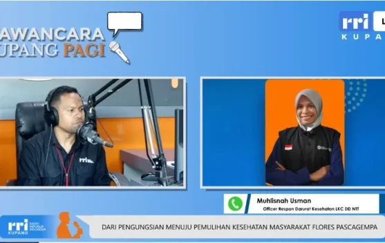 Layanan Kesehatan Lansia dan Balita di Pengungsian Gempa Manggarai Timur