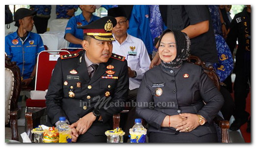 Plt Bupati Langkat Tiorita Pimpin Upacara Hari Kesaktian Pancasila di Alun-alun Tengku Amir Hamzah