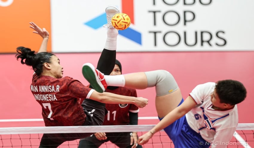 Sepak Takraw Putri Sumbang Perunggu, Indonesia Kumpulkan 35 Medali Asian Games 2026