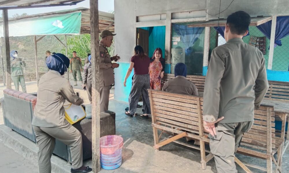 Satpol PP Balangan Datangi Warung Karaoke di Lingsir, Layangkan Teguran soal Minol hingga Batas Jam Operasional