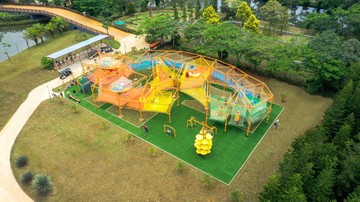 Enchanting Valley di Puncak, Premium Outdoor Playpark Keluarga dari Taman Safari