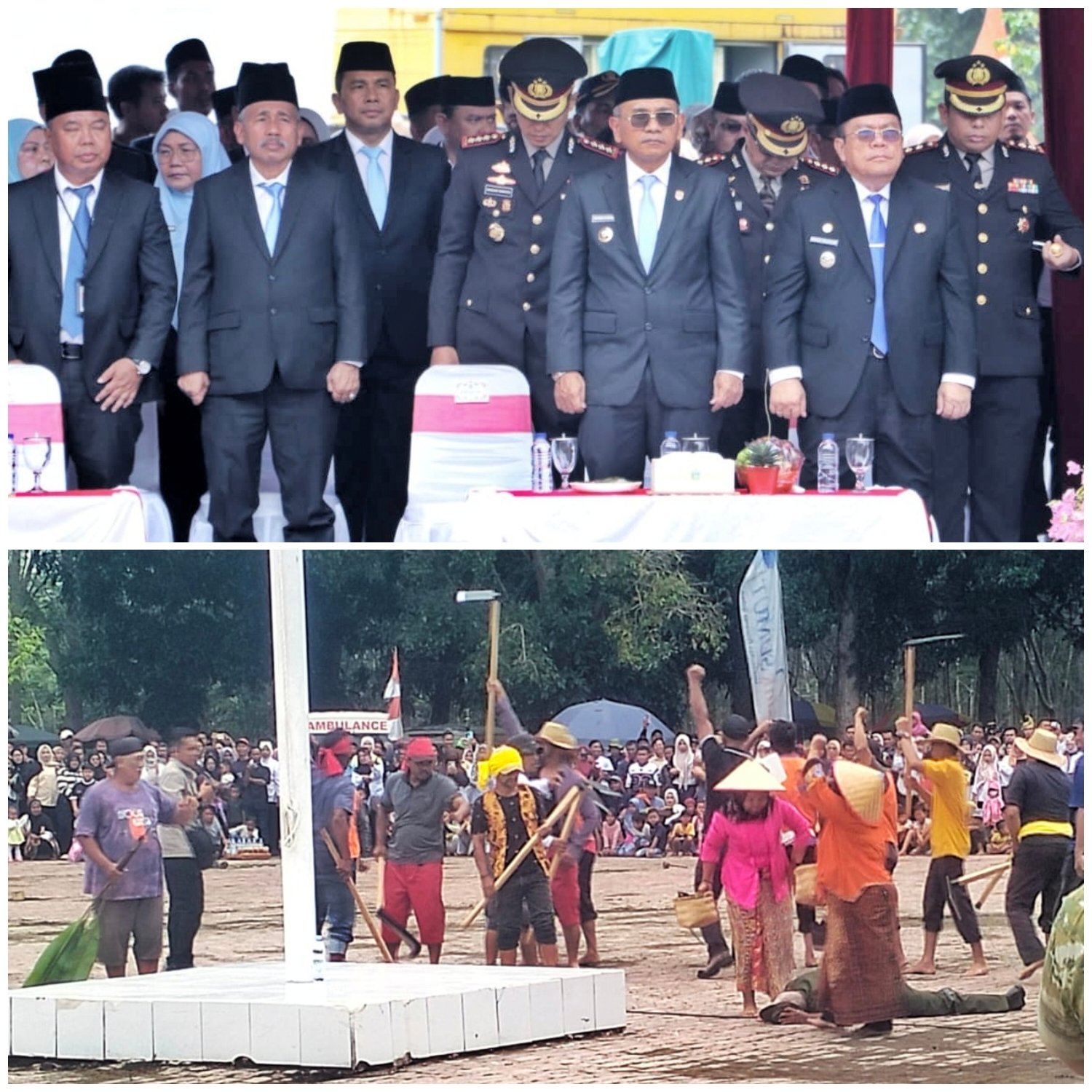 Upacara Hari Kesaktian Pancasila di Bandar Betsy Simalungun Dipimpin Wagub Sumut, Ribuan Warga Saksikan Fragmen G-30S