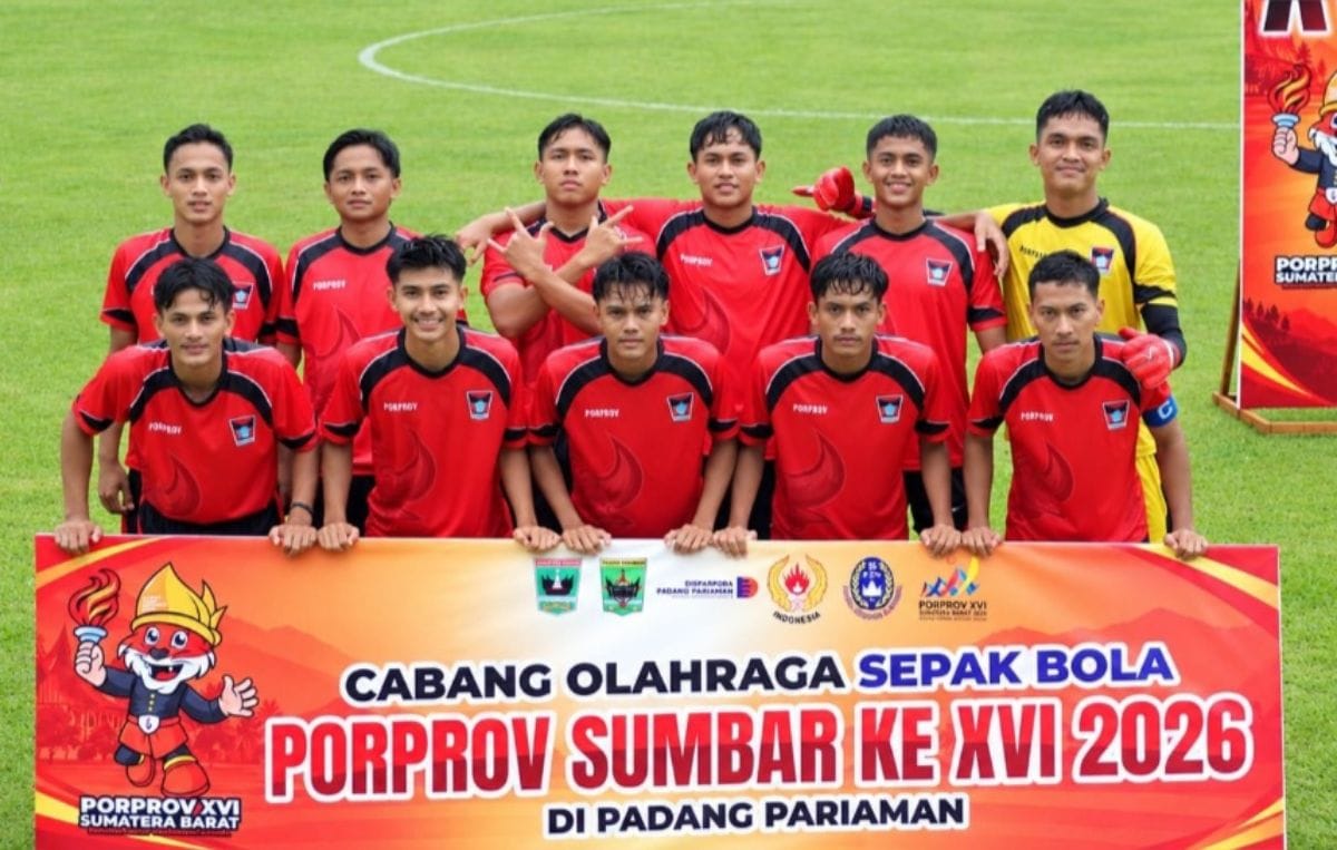Porprov XVI Sumbar 2026: Sepak Bola Kembali Digelar, Enam Laga Panaskan Hari Pertama