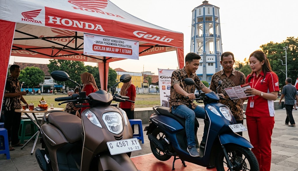 Simulasi Kredit Honda Genio 2026: DP Rp 3,2 Juta, Cicilan Rp 1,06 Juta
