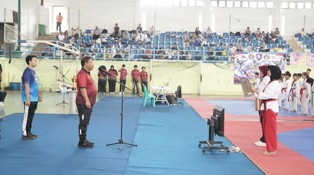 Wali Kota Pangkalpinang Buka Wali Kota Cup Taekwondo 2026 di GOR Depati Bahrein, Diikuti Atlet Pelajar se-Kota