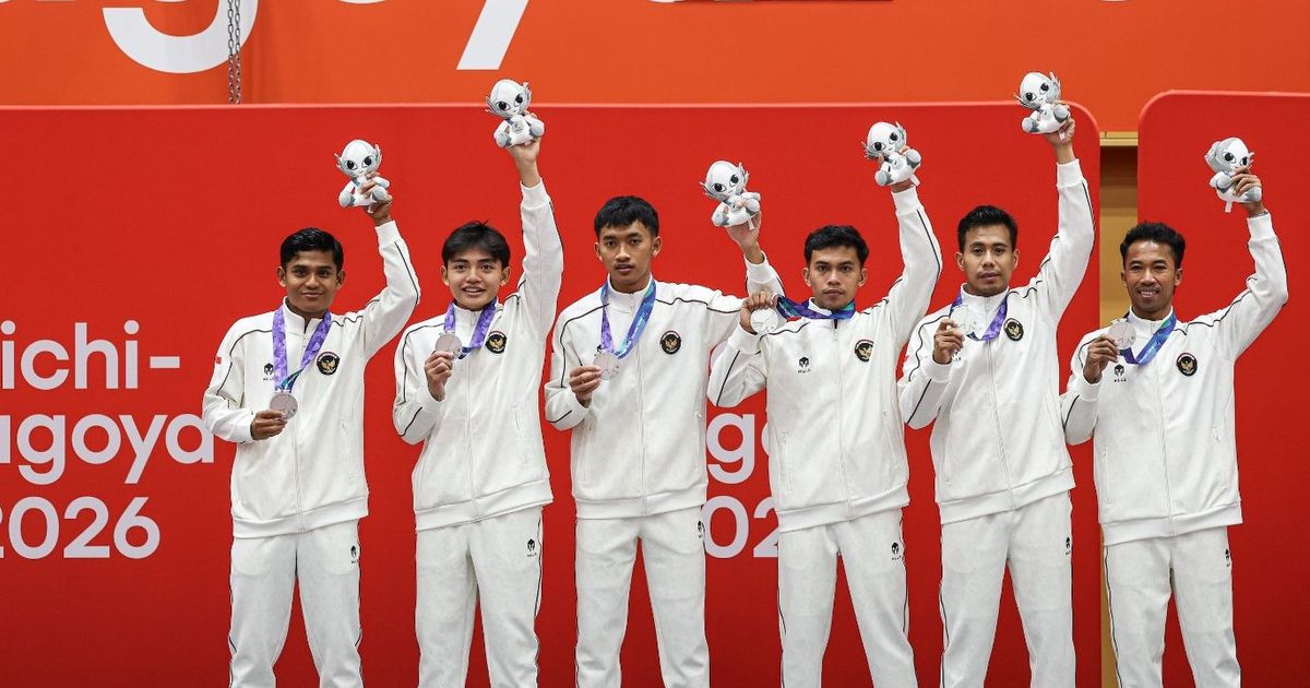 Indonesia Raih 2 Perak dan 1 Perunggu di Asian Games 2026