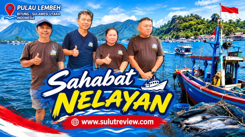 Sahabat Nelayan Resmi Buka Toko Peralatan Melaut dan Sembako di Kompleks Perikani Aertembaga Bitung