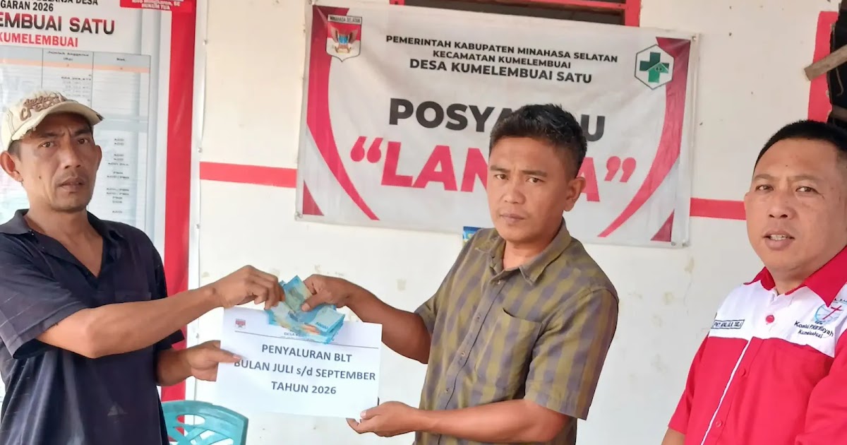 BLT-DD Tahap III 2026 Cair di Desa Kumelembuai Satu, 2 KPM Terima Rp900.000