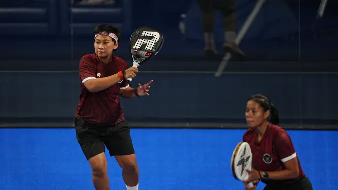 Fadona/Fitriani Kalah dari Duo Jepang, Emas Padel Asian Games 2026 Lepas