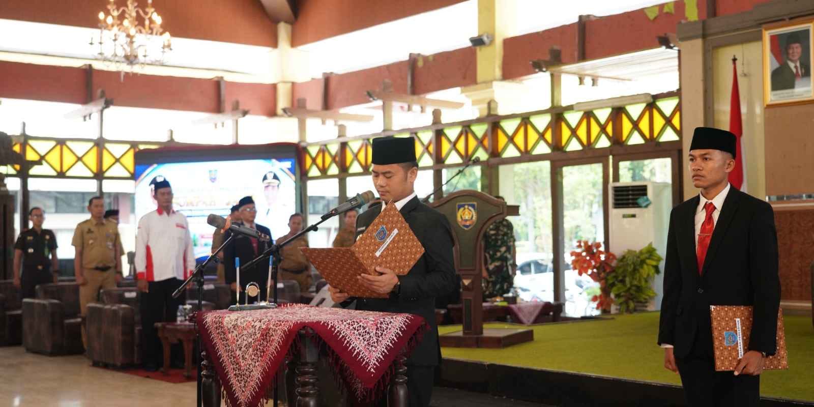 Bupati Tegal Lantik 564 Anggota BPD, Minta Perbedaan Politik Tak Dibawa ke Pemerintahan Desa
