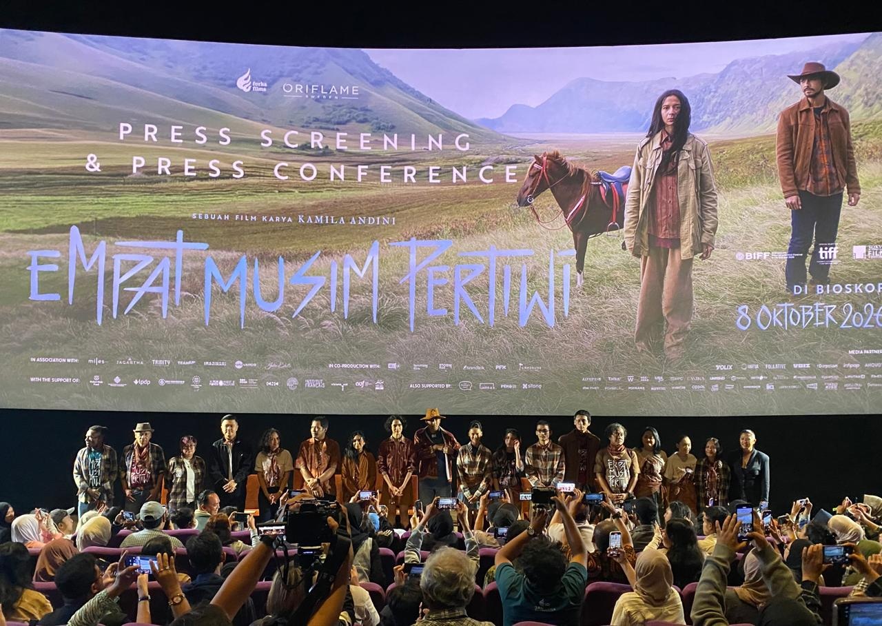 Film Empat Musim Pertiwi Wakili Indonesia di Oscars 2027, Tayang 8 Oktober