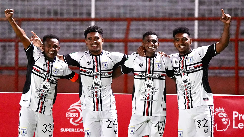 Persipura Jayapura Raih Kemenangan Perdana di Liga 2 Championship, Menang 3-1 Lawan The Red FC Meski Bermain 10 Pemain