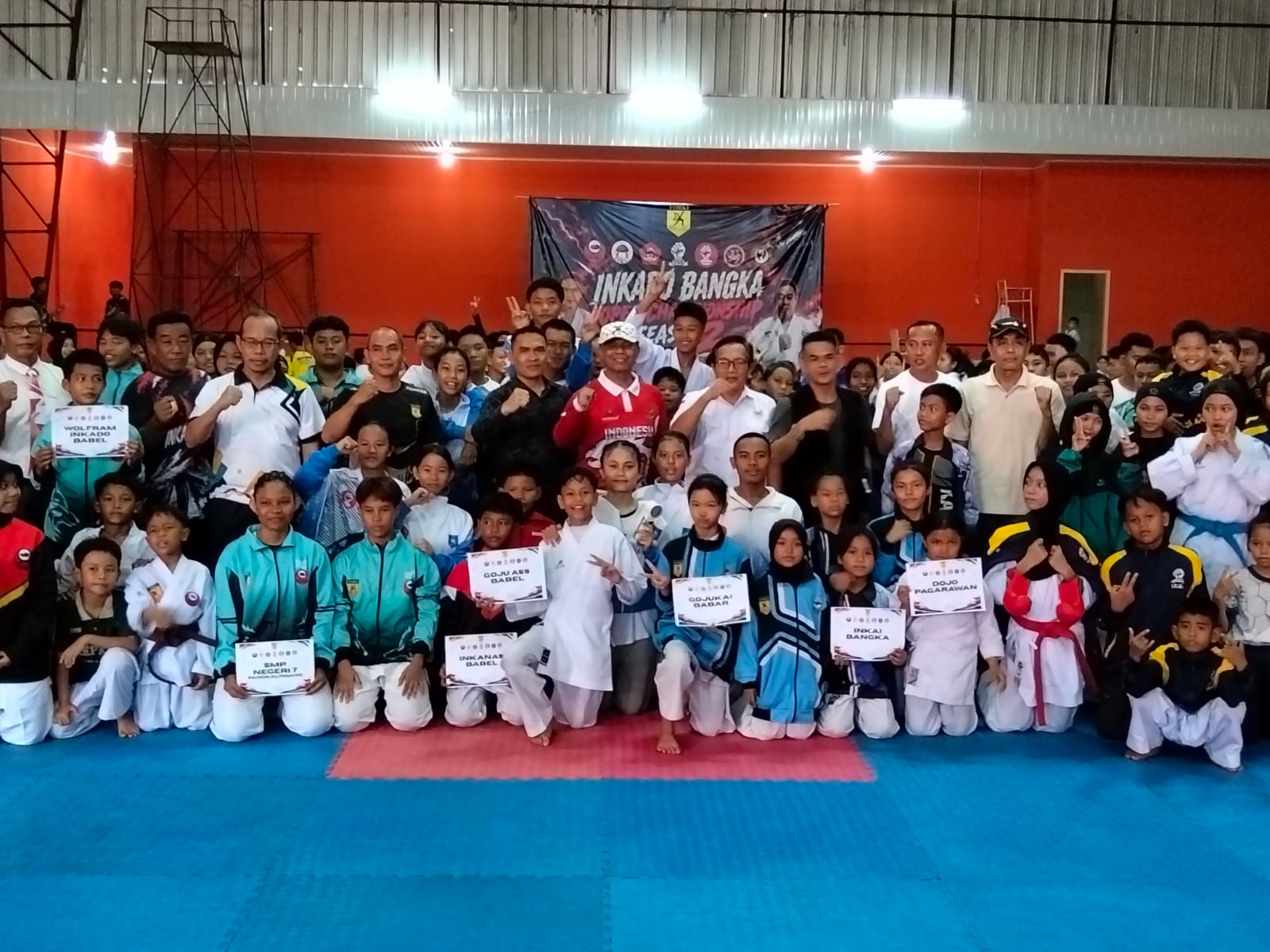 614 Atlet Karate dari 4 Kabupaten/Kota Bertanding di INKADO Bangka Open Season II 2026