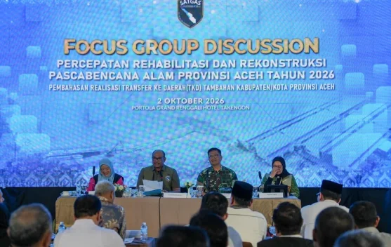 22 dari 24 Pemda di Aceh Masih di Bawah 50 Persen, Realisasi Tambahan TKD Baru 28,47 Persen