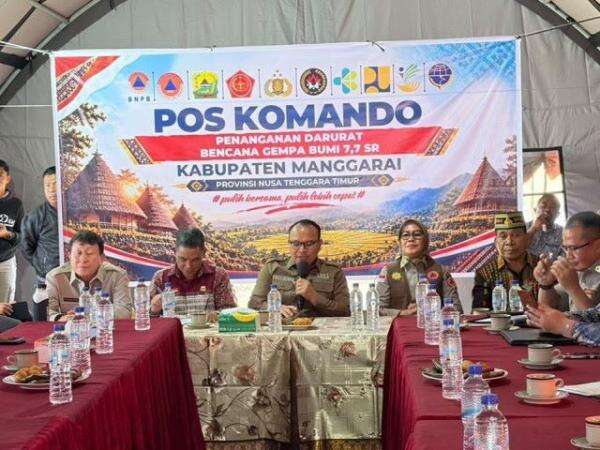 Ombudsman Temukan 100 Pengungsi Gempa NTT di Manggarai Masih Tinggal di Tenda Tak Layak