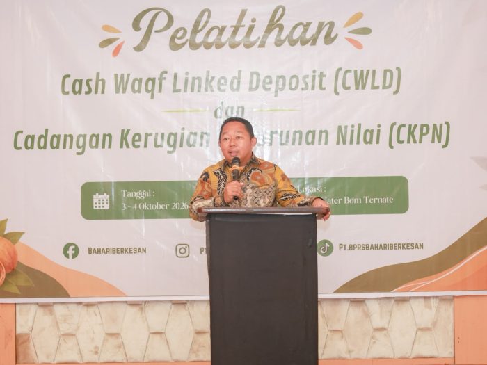 BPRS Bahari Berkesan Latih 34 Karyawan soal CKPN dan Cash Waqf Linked Deposit di Ternate