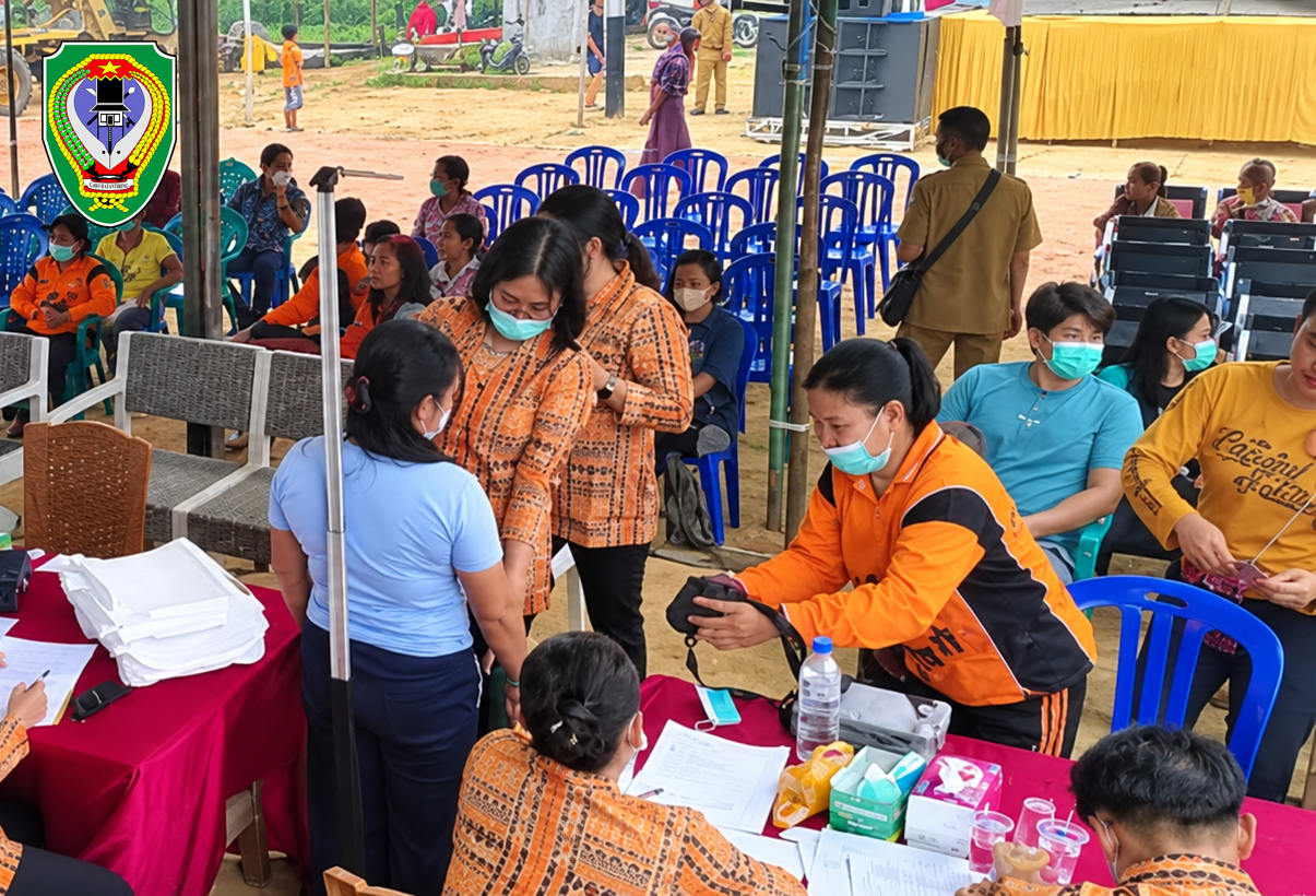 Dinkes Seruyan Gelar Geber Prokes di Desa Pangke, Layani Deteksi Dini TBC hingga Penyakit Tidak Menular