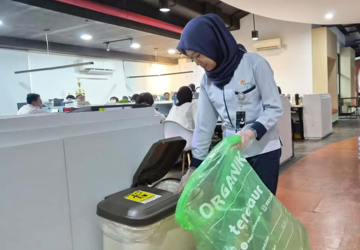 KAI Logistik Kelola 753,5 Kg Sampah Kantor Tanpa Buang ke TPA Sepanjang Agustus 2026