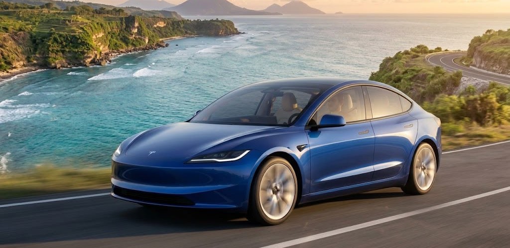 Tesla Model 3 di Tiongkok Dapat Layar 16 Inci dan Fitur V2L 2,2 kW, Harga Tetap 235.500 Yuan