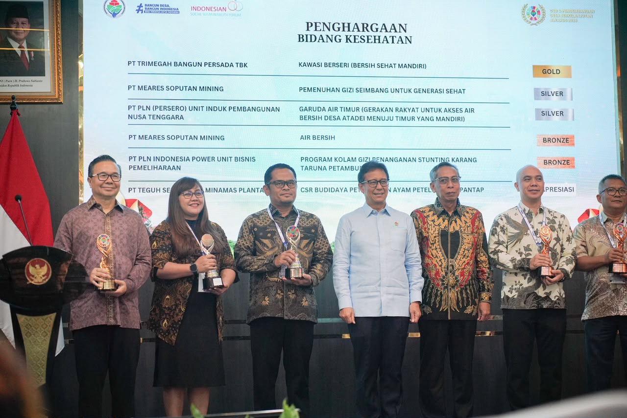 PLN UIP Nusra Raih Silver CSR dan PDB Awards 2026 Lewat Program Air Bersih Desa Atadei Lembata