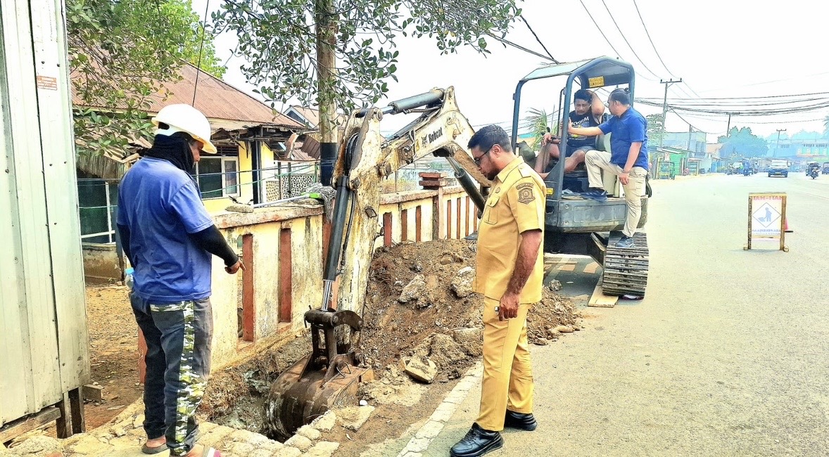 Dinas PUPR Morotai Tinjau Drainase dan Pedestrian 1 Km di Pusat Kota, Kejar Rampung Sesuai Jadwal