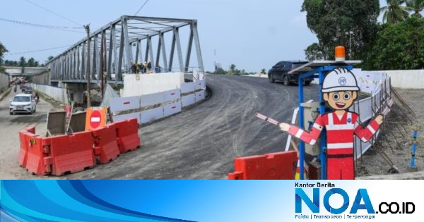 Jembatan Teupin Mane di Bireuen Dibuka Fungsional 2 Oktober, Truk Berat Masih Dilarang Melintas