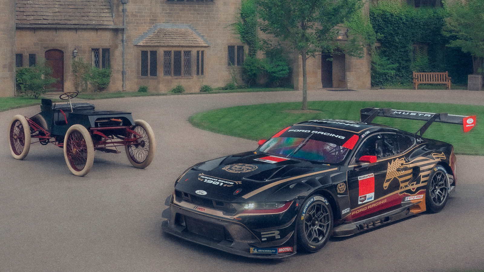 Ford Mustang GT3 Pakai Livery Spesial 125 Tahun Balap di Petit Le Mans