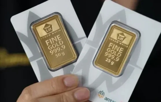 Harga Emas Antam Turun Rp 2.000 jadi Rp 2.574.000 per Gram, Tren Pelemahan Berlanjut Tiga Hari