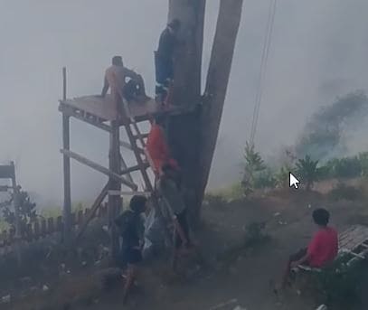 Kebakaran Jalur Pendakian Gamalama di Ternate Belum Padam, 4 Pendaki Dilaporkan Terjebak di Atas