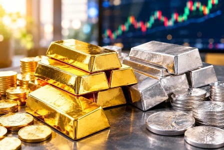 Harga Emas Dunia Turun ke $4.140 per Ons, Tertekan Imbal Hasil Treasury AS