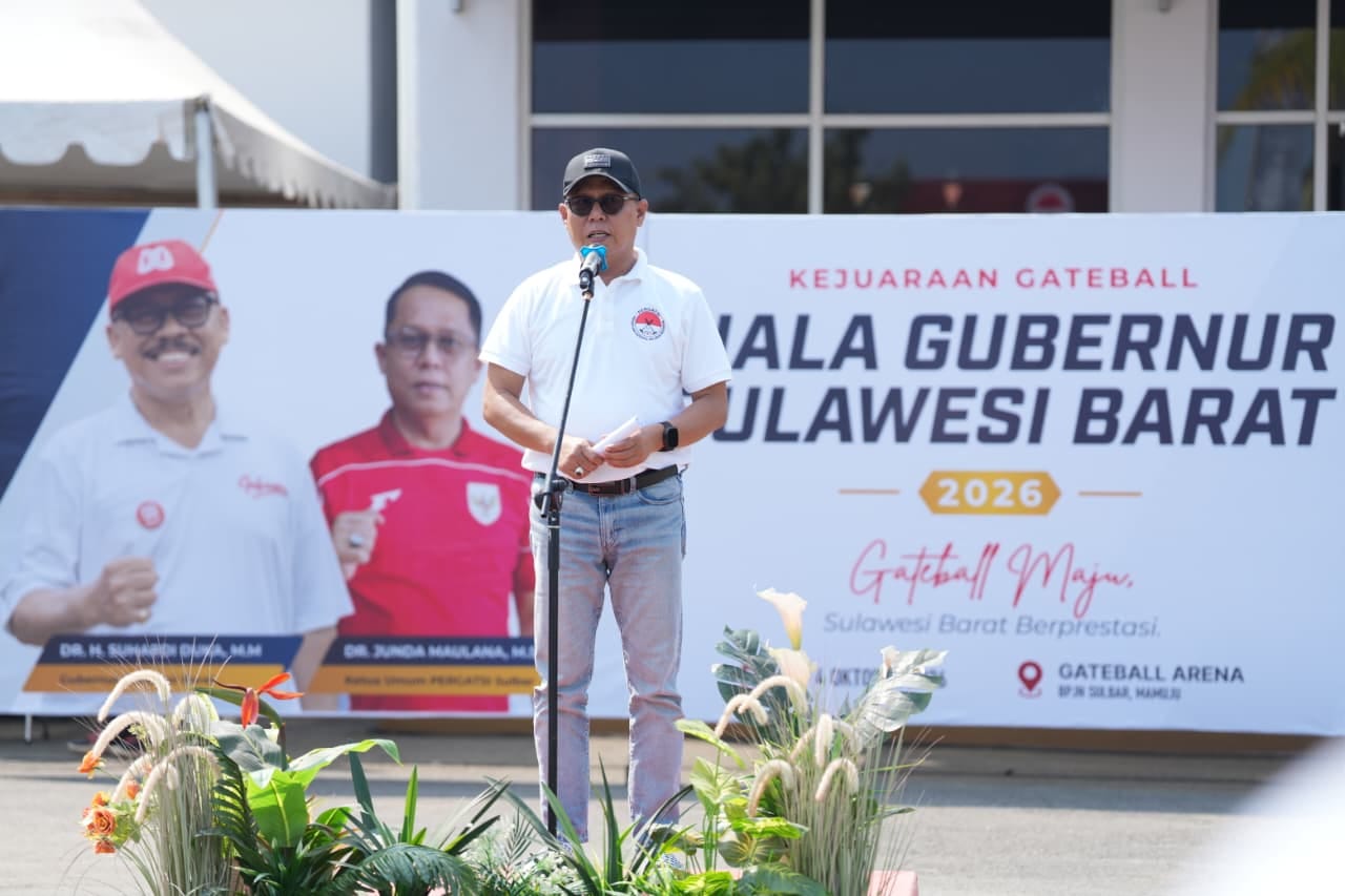 Sekda Sulbar Sebut Lapangan Gateball Bertambah Jadi Enam, Kejuaraan Piala Gubernur Jadi Pemanasan Menuju Kejurnas