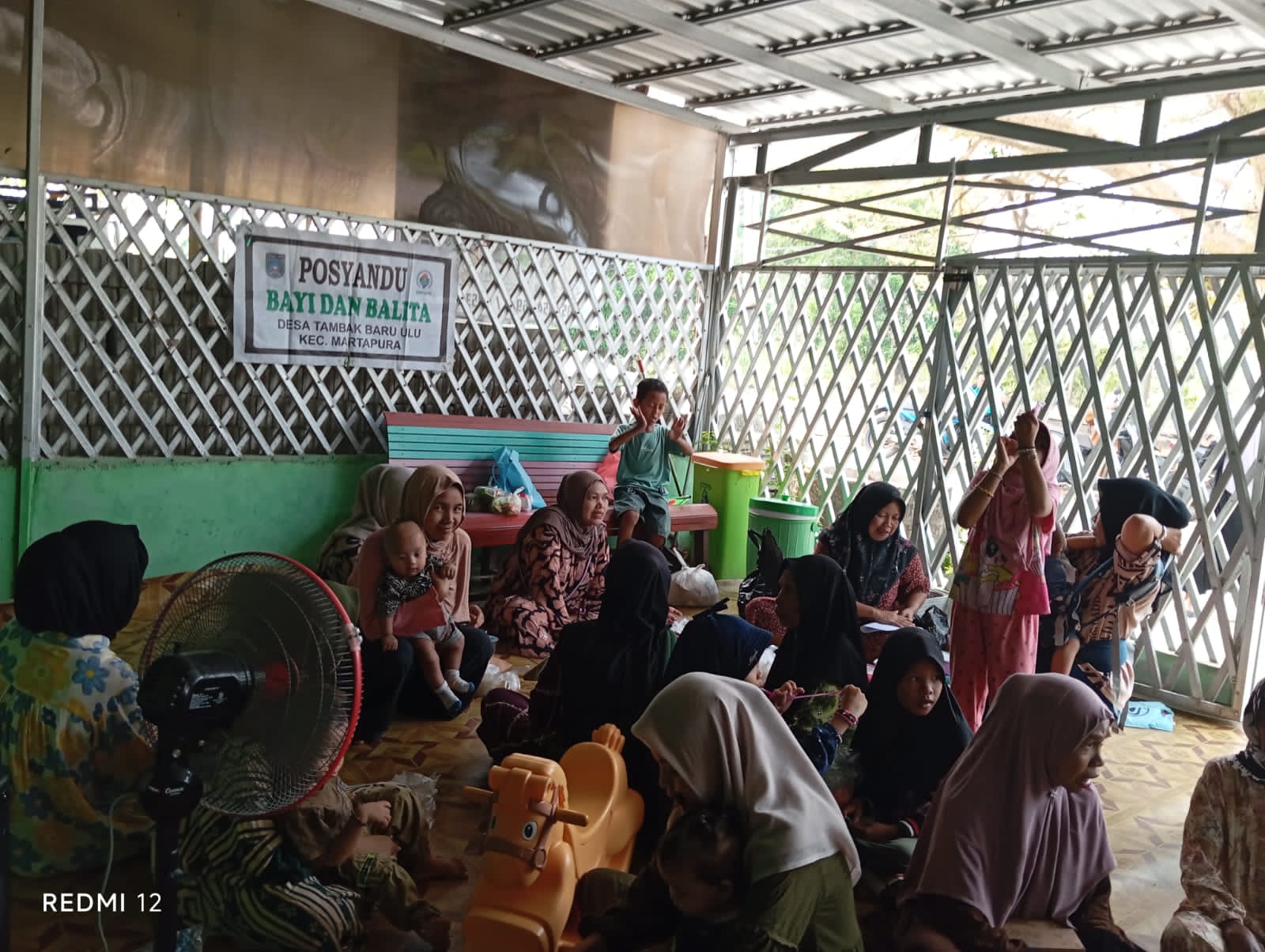 Posyandu Balita dan Lansia di Tambak Baru Ulu Perkuat Layanan Kesehatan Warga