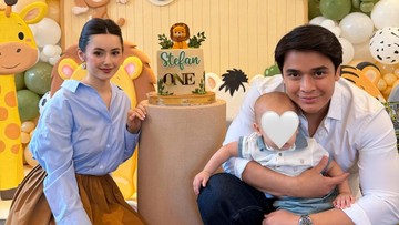 Potret Stefan Anak Vika Kolesnaya dan Billy Syahputra di Ulang Tahun Pertama