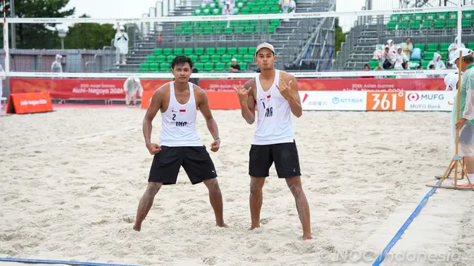 Sofyan/Bintang Tantang Juara Bertahan di Final Voli Pantai Asian Games 2026