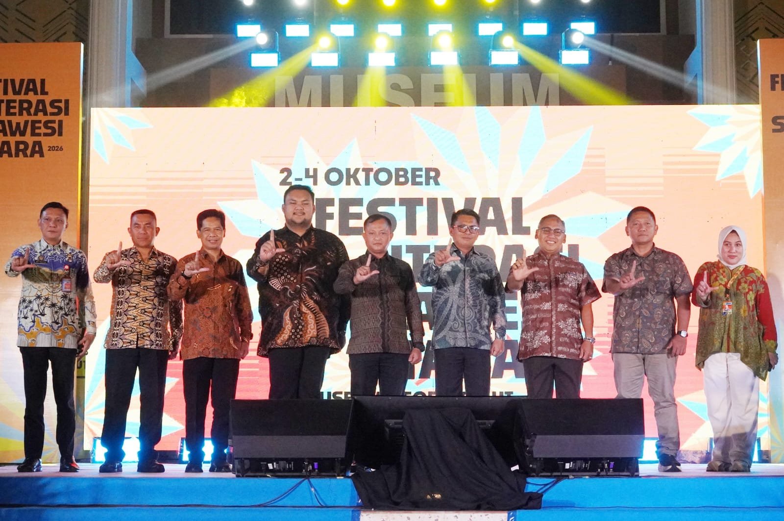 Pangdam XIII/Merdeka Sebut Budaya Literasi Fondasi Cetak Generasi Unggul di Festival Literasi Sulut