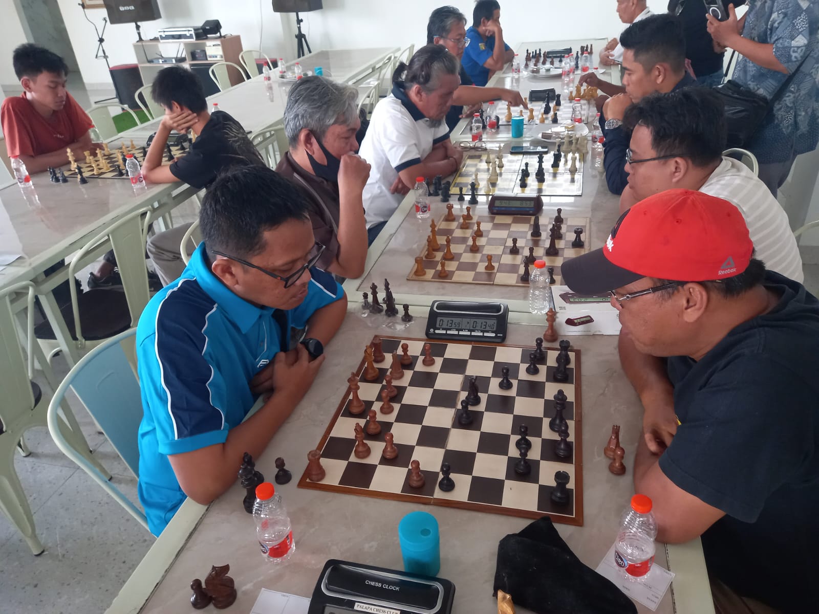 10 Atlet Catur PWI Lampung Latih Tanding dengan Percasi, Target Prestasi di Porwanas 2027