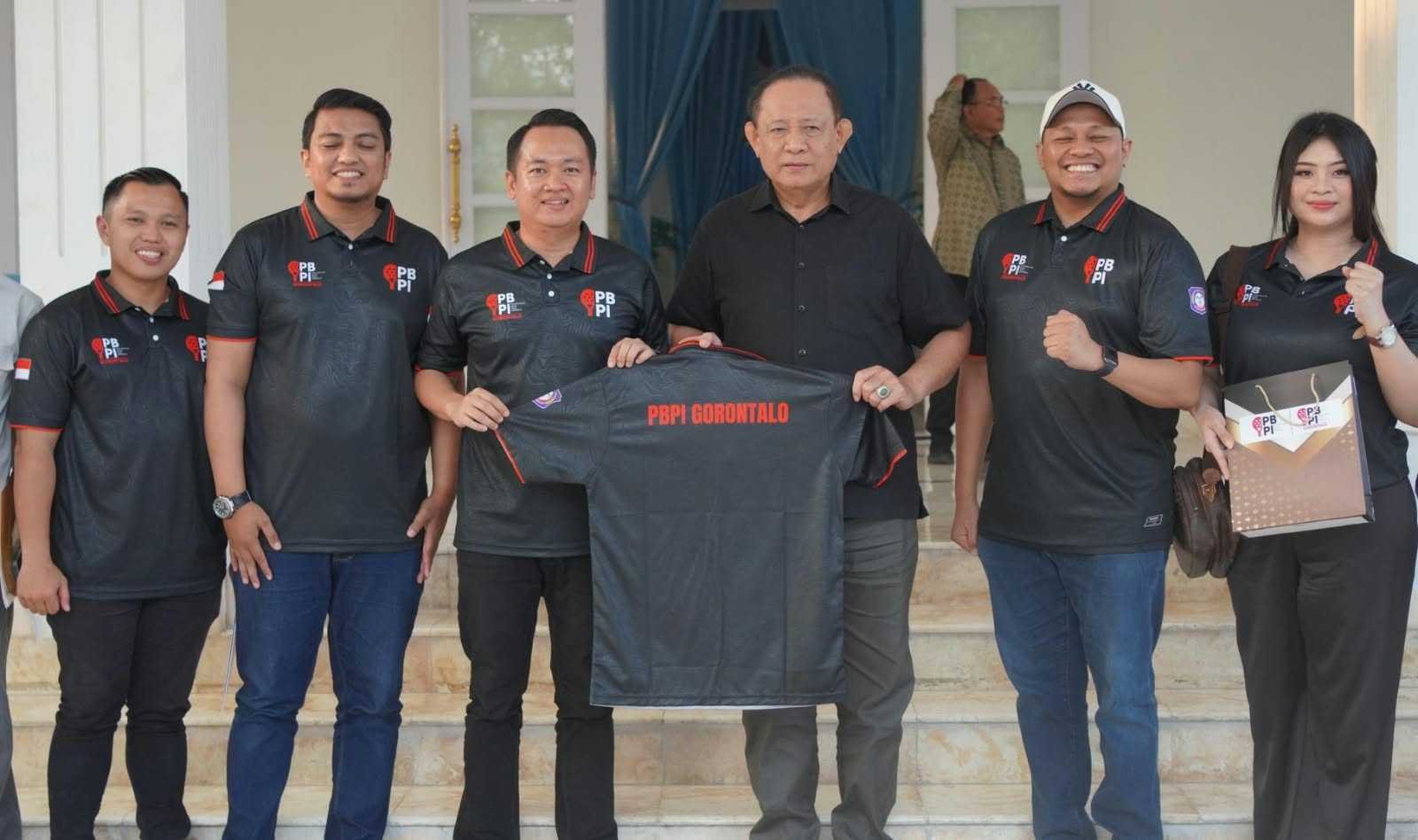PBPI Gorontalo Temui Gubernur, Siapkan Pelantikan dan Turnamen Padel Perdana November