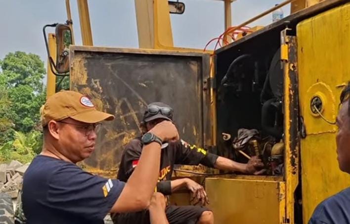 UPTD PJJ Lebak Perkuat Kesiapsiagaan Alat Berat untuk Antisipasi Kerusakan Jalan dan Jembatan