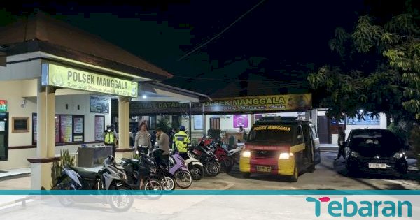 Polsek Manggala Razia Cipkon di Antang Makassar, 20 Motor Knalpot Brong Diamankan