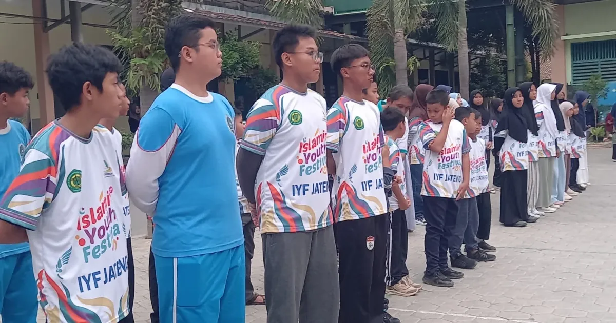 116 Pelajar Kabupaten Tegal Berlaga di Islamic Youth Festival Jateng 2026 di Unnes Semarang