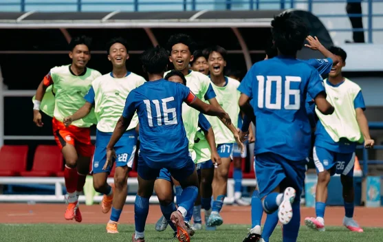 Persib U16 Tekuk PSIS 3-1 di Arcamanik, Menang Meski Bermain 10 Pemain