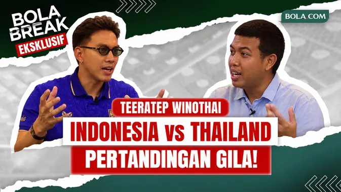 Teeratep Winothai Kenang Duel Sengit Indonesia vs Thailand di Piala AFF 2008