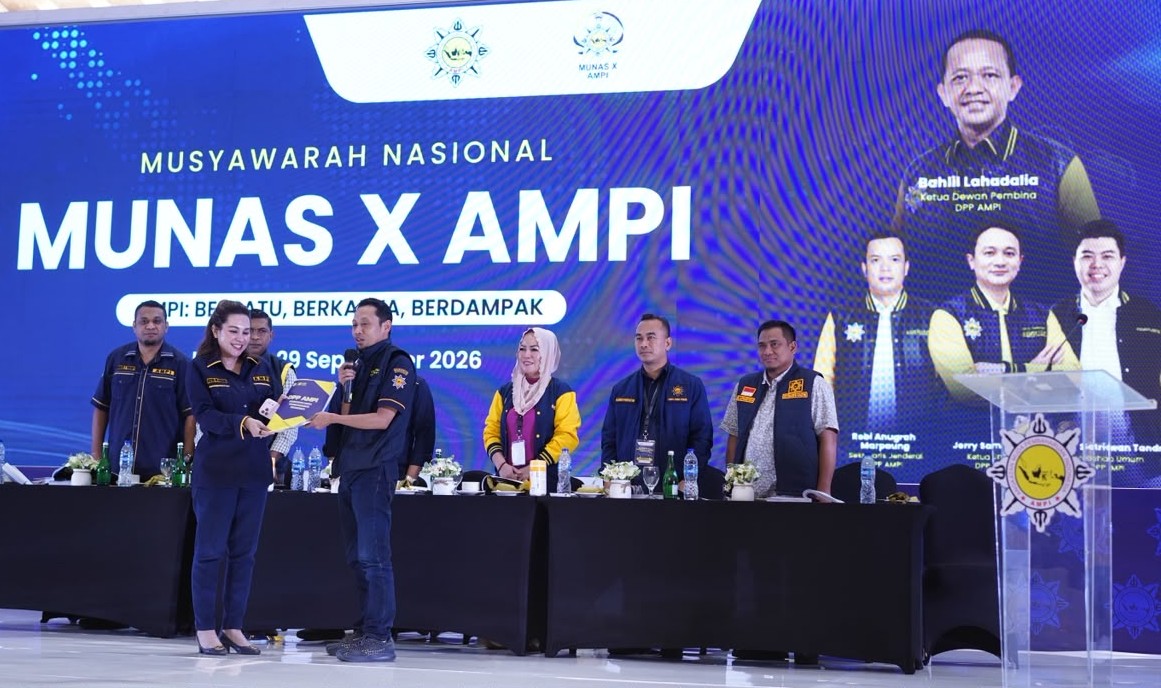Fidya Faraid Sabban, Perempuan Seram Utara Verifikasi 26 DPD di Munas X AMPI Jakarta