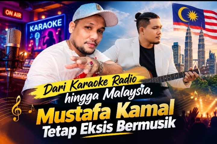 Mustafa Kamal, Vokalis Terbaik Aceh 2007 yang Kembali Berkarya dari Malaysia via YouTube