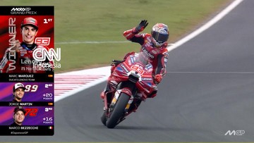 Marc Marquez Menangi MotoGP Jepang 2026, Pangkas Jarak dengan Martin Jadi 2 Poin
