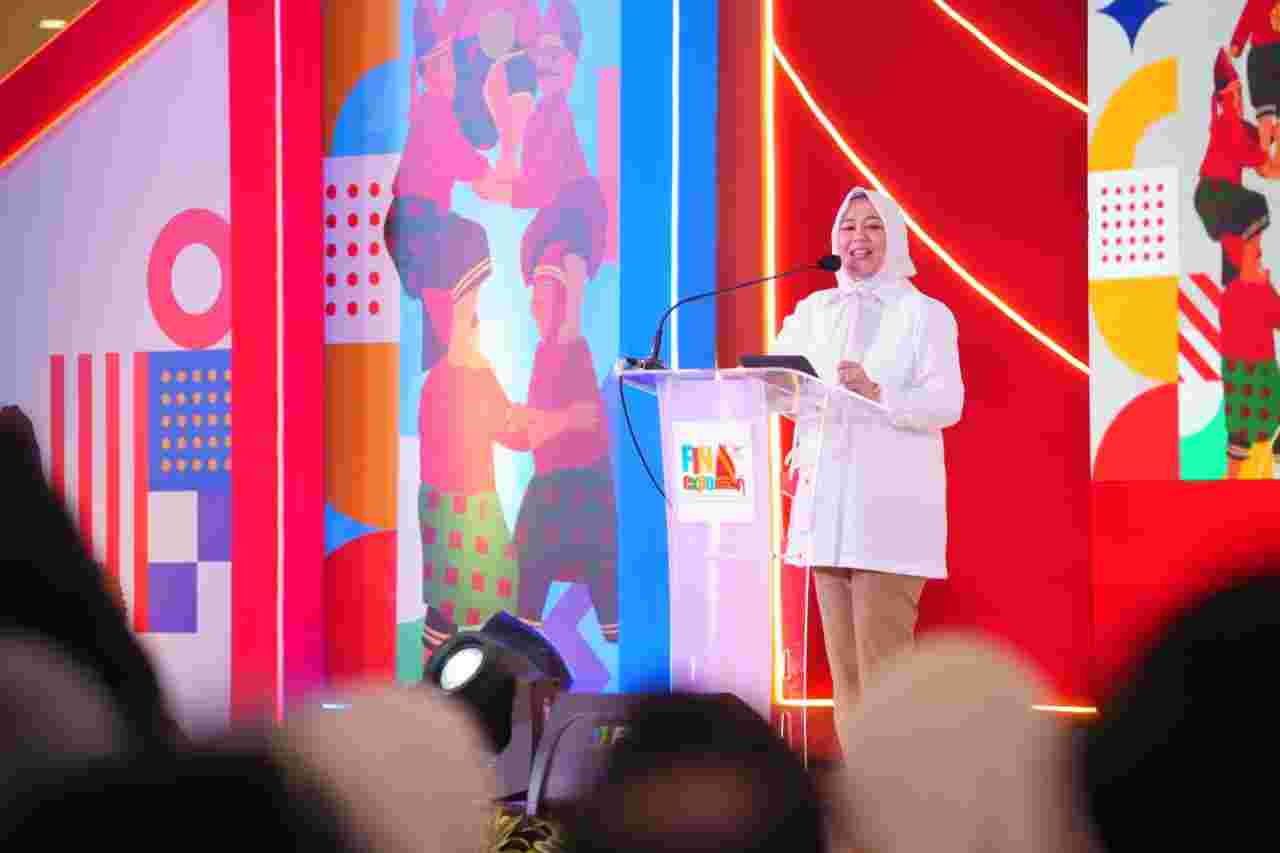 Wagub Sulsel Fatmawati Rusdi Buka FIN Expo 2026 di Makassar, Warga Diingatkan Jauhi Pinjol Ilegal