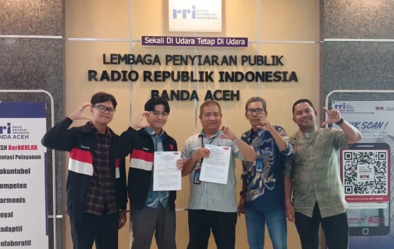 LPP RRI Banda Aceh dan CIMSA FK USK Teken Kerja Sama Publikasi, Berlaku Setahun Mulai Oktober 2026